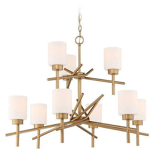 Craftmade Lighting Cadence Soft Gold Chandelier by Craftmade Lighting 54629-SG