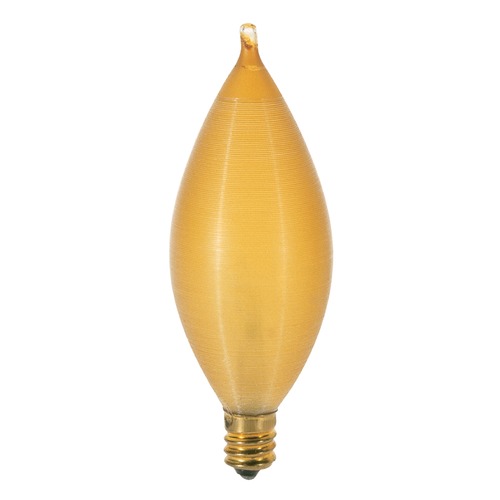 Satco Lighting Incandescent C11 Light Bulb Candelabra Base 120V Dimmable by Satco S2706