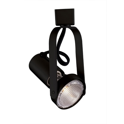 WAC Lighting Black Track Light For L-Track by WAC Lighting LTK-763-BK