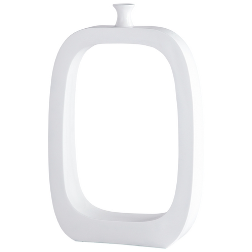 Beyond the Pale White Vase by Cyan Design