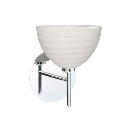 Besa Lighting Brella Chrome LED Sconce