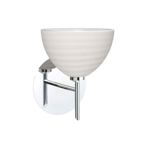 Besa Lighting Besa Lighting Brella Chrome LED Sconce 1SW-4679KR-LED-CR