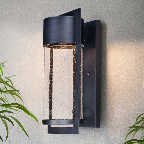Focus Black LED Outdoor Wall Light by Maxim Lighting