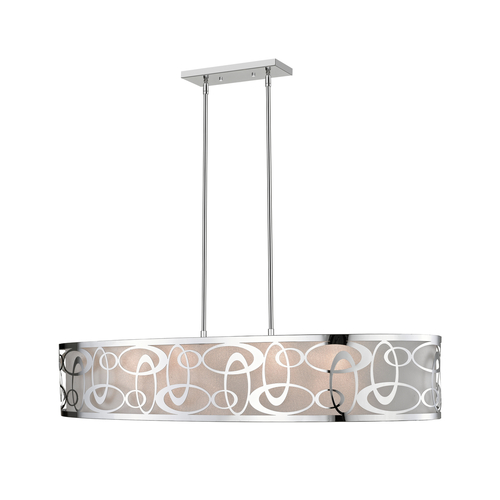 Z-Lite Opal Chrome Pendant by Z-Lite 195-45CH