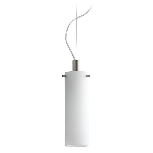 Lotus 3.25-Inch Pendant in Satin Nickel by Oxygen Lighting