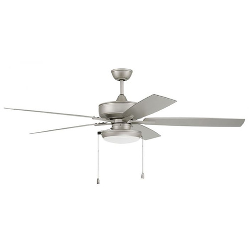 Craftmade Lighting Outdoor Super Pro 119 60-Inch Fan in Nickel by Craftmade Lighting OS119PN5