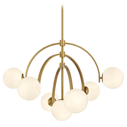 Savoy House Lighting Marias Warm Brass Chandelier