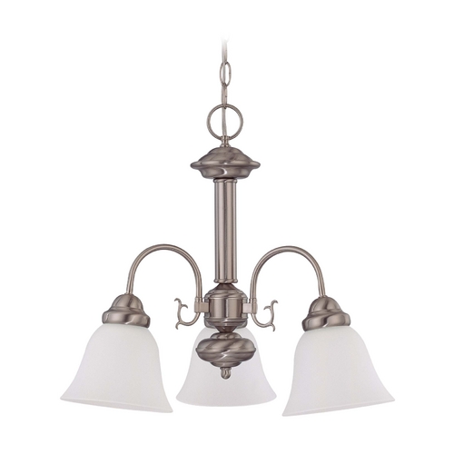 Nuvo Lighting Mini Chandelier in Brushed Nickel by Nuvo Lighting 60/3241