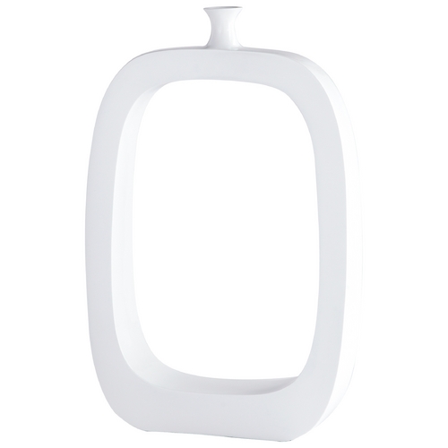 Beyond the Pale White Vase by Cyan Design