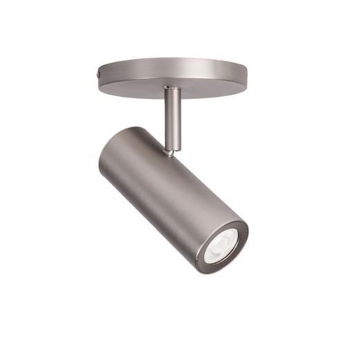 WAC Lighting Silo Brushed Nickel LED Monopoint Spot Light 3000K 790LM by WAC Lighting MO-2010-930-BN