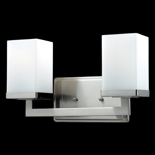 Z-Lite Tidal Brushed Nickel Bathroom Light by Z-Lite 1900-2V