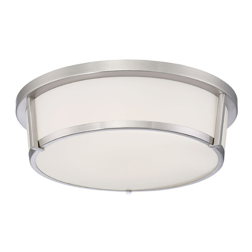 Java Satin Nickel LED Flush Mount by Eurofase Lighting