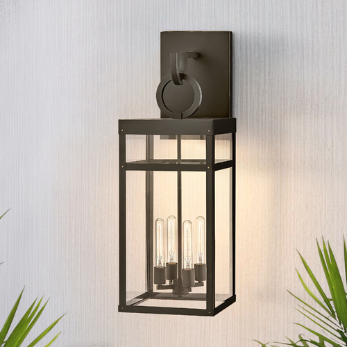 Porter Extra Large Oil Rubbed Bronze LED Outdoor Wall Light by Hinkley Lighting