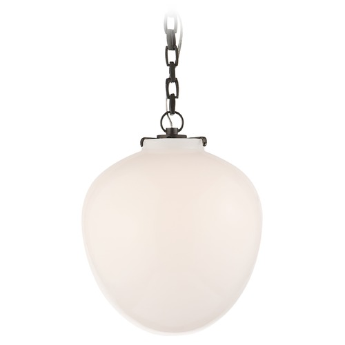 Thomas OBrien Katie Acorn Pendant in Bronze by Visual Comfort Signature