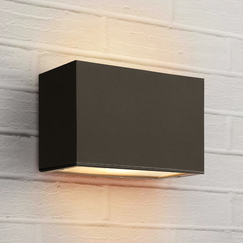 Atlantis Small Up/Down LED Outdoor Wall Light in Bronze by Hinkley Lighting