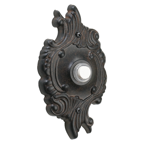 Toasted Sienna Doorbell Button by Quorum Lighting