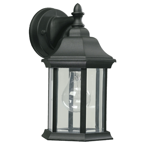 Black Outdoor Wall Light by Quorum Lighting