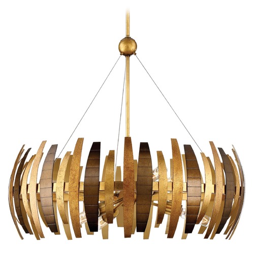 Manitou Ardor Gold Pendant by Metropolitan Lighting
