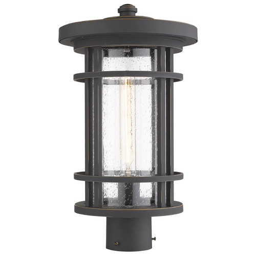 Jordan Oil Rubbed Bronze Post Light by Z-Lite