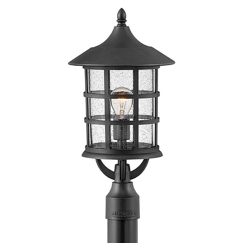 Freeport Coastal Elements 12V Post Top in Black by Hinkley Lighting
