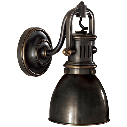 Visual Comfort Signature Collection E.F. Chapman Yoke Sconce in Bronze & Bronze by Visual Comfort Signature SL2975BZBZ