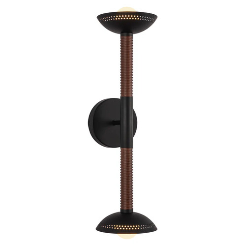 Alora Lighting Arden Matte Black LED Vertical Bathroom Light