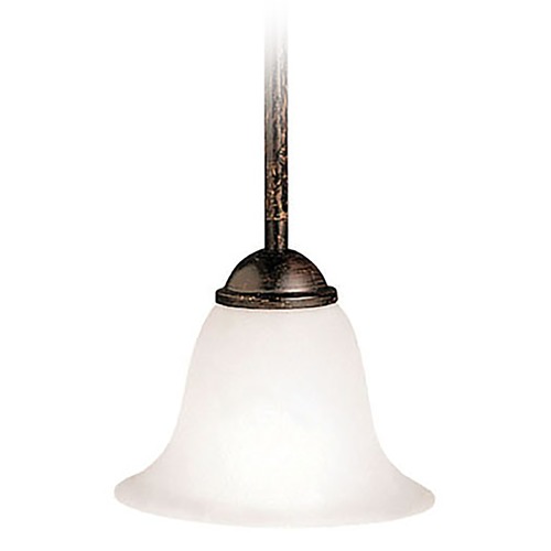 Kichler Lighting Dover 6.25-Inch Mini Pendant in Tannery Bronze by Kichler Lighting 2771TZ