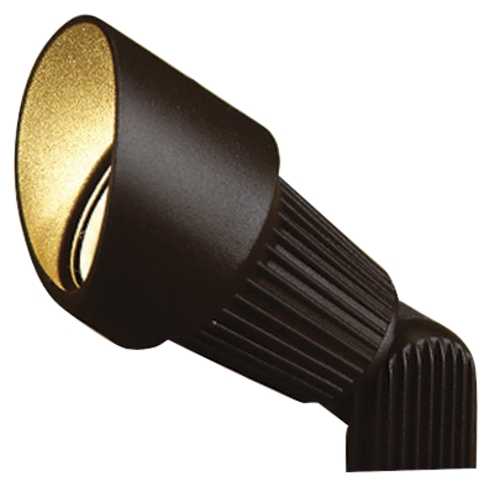 Adjustable 12V Landscape Accent Light in Bronze by Kichler Lighting