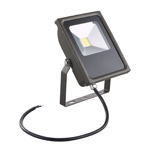 Recesso Lighting by Dolan Designs LED Flood Light Bronze 20-Watt 120v-277v 1850 Lumens 5000K 110 Degree Beam Spread FL01-20W-50-BZ