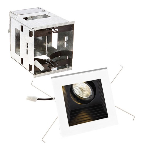 Mini Multiples Black LED Recessed Kit by WAC Lighting