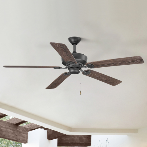Lakehurst Forged Black Ceiling Fan by Progress Lighting