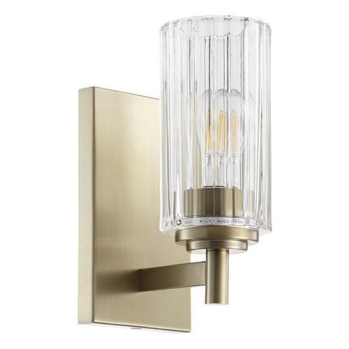 Quorum Lighting Aged Brass Sconce by Quorum Lighting 502-1-80