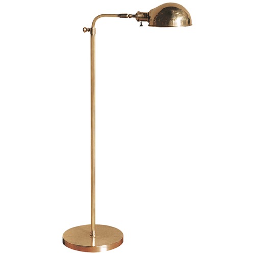 Studio VC Old Pharmacy Floor Lamp in Antique Brass by Visual Comfort Signature