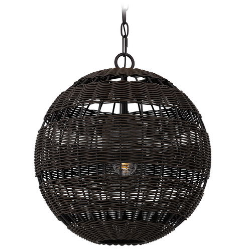 Quoizel Lighting Lindendale Outdoor Hanging Light in Western Bronze by Quoizel Lighting QP5571WT