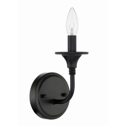 Jolenne Flat Black Sconce by Craftmade Lighting