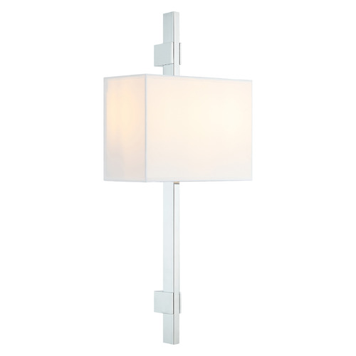Matteo Lighting Badgley Chrome LED Sconce