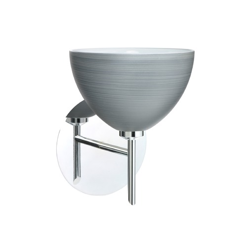 Besa Lighting Brella Chrome LED Sconce