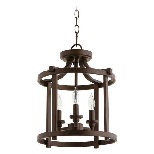 Quorum Lighting Lancaster Oiled Bronze Pendant by Quorum Lighting 2817-13-86