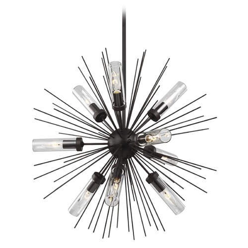 Hilo Oil Rubbed Bronze Outdoor Chandelier by Visual Comfort Studio