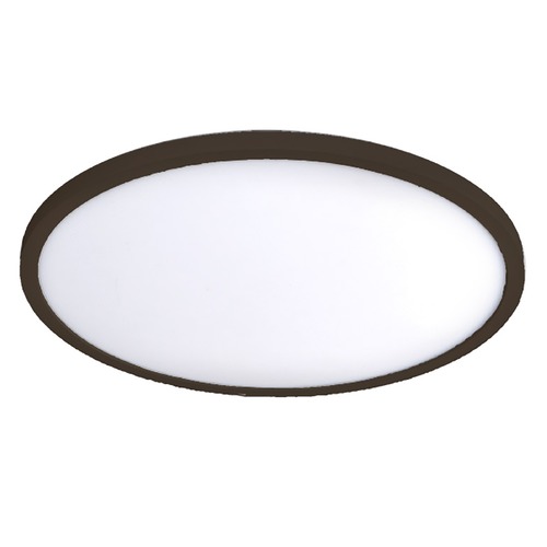 WAC Lighting Round Bronze LED Flush Mount by WAC Lighting FM-15RN-930-BZ