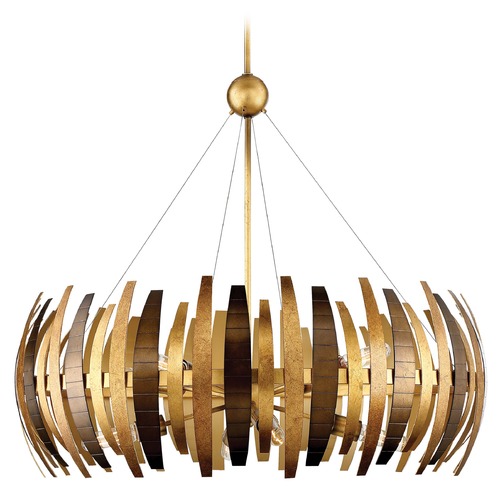 Manitou Ardor Gold Pendant by Metropolitan Lighting