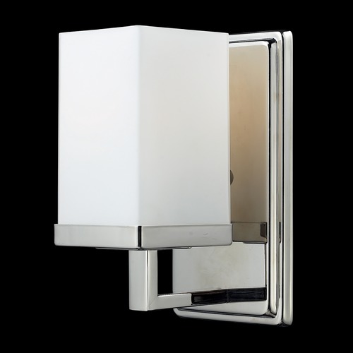 Tidal Chrome Sconce by Z-Lite