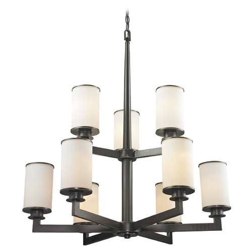 Z-Lite Savannah Olde Bronze Chandelier by Z-Lite 413-9