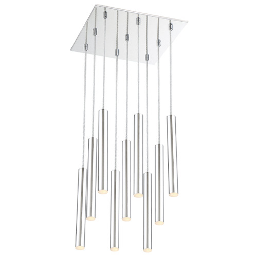Forest Chrome LED Multi-Light Pendant by Z-Lite