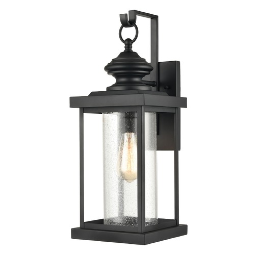 Elk Lighting Elk Lighting Minersville Matte Black Outdoor Wall Light 45451/1