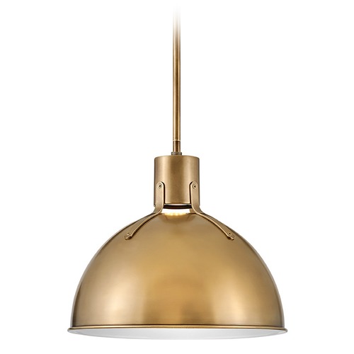 Argo 14-Inch Pendant in Heritage Brass by Hinkley Lighting