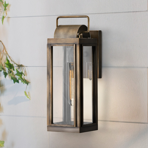 Sag Harbor 16.25-Inch Burnished Bronze LED Outdoor Wall Light by Hinkley Lighting