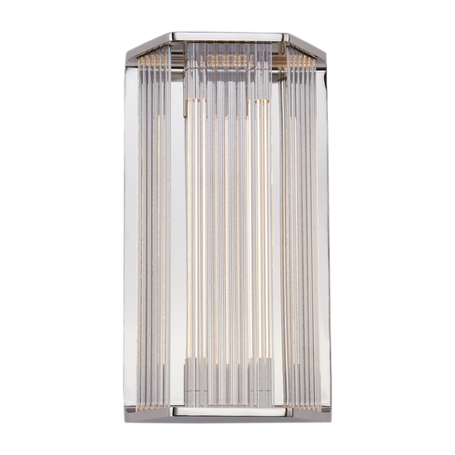 Alora Lighting Elisa Carlucci Sabre Polished Nickel LED Vertical Bathroom Light