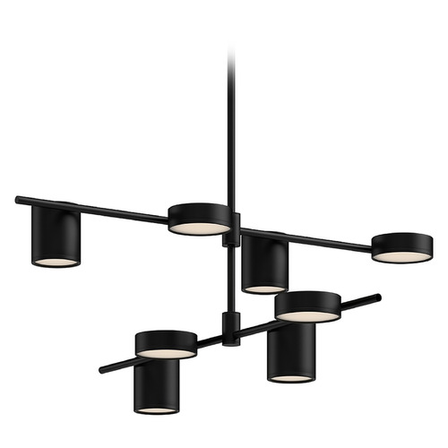 Jayden Black LED Chandelier by Kuzco Lighting