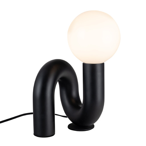 Alora Lighting Sadie Gloss Black Table Lamp